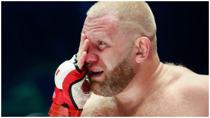 VIDEO | Sergei Kharitonov Attacked By UFC Fighter Using Knuckleduster