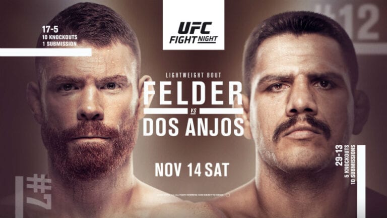 UFC Vegas 14 Results: Felder vs. dos Anjos