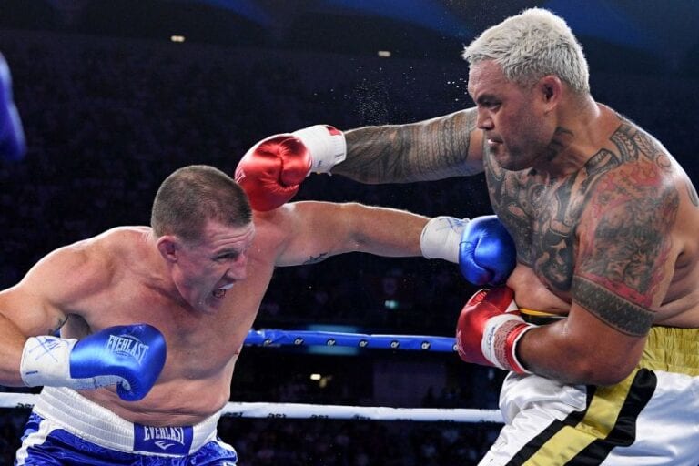 Ex-UFC Title Challenger Mark Hunt Drops Decision Loss To Paul Gallen In Boxing Clash