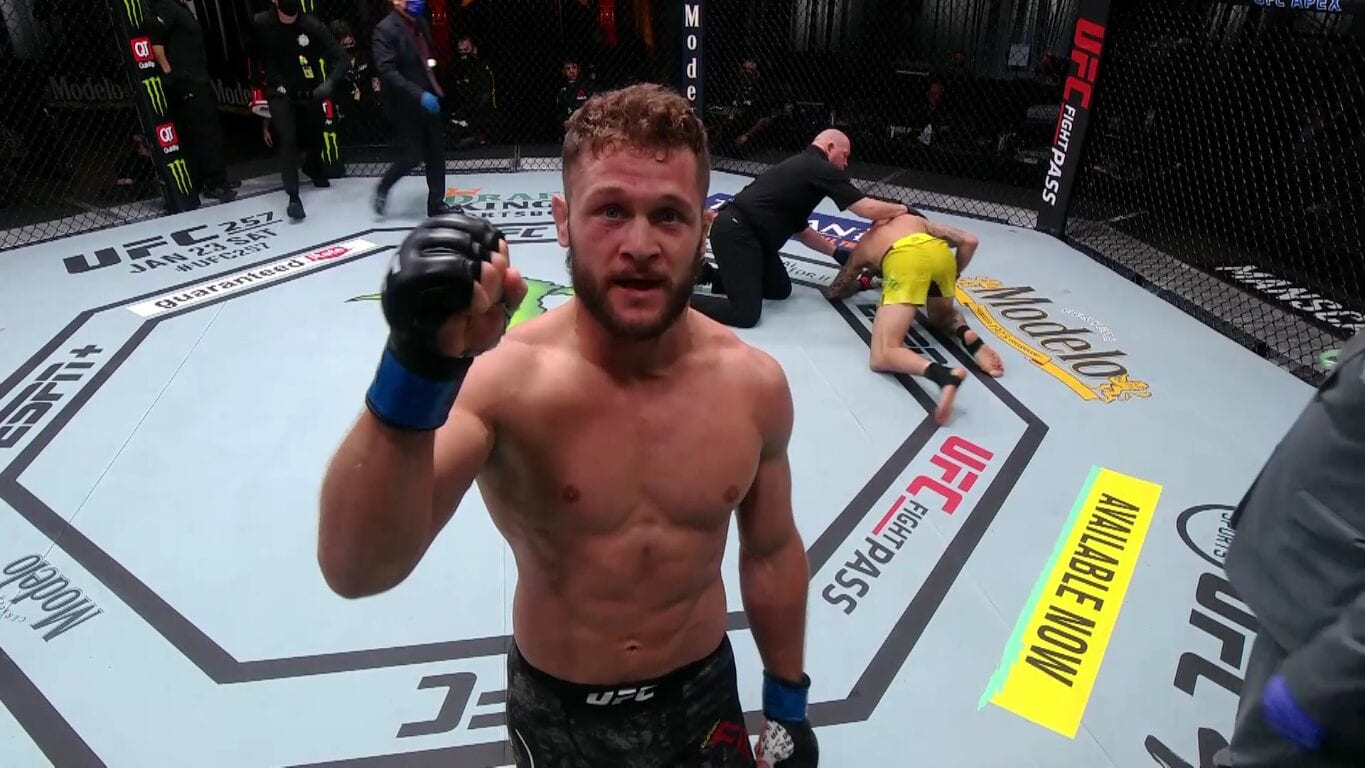 Rafael Fiziev Stops Renato Moicano With First-Round Knockout - UFC 256 Highlights 1 Fiziev