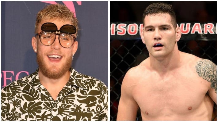 Jake Paul & Chris Weidman Exchange Insults On Social Media