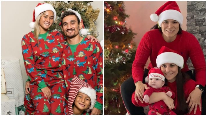 MMA Fighters Celebrate Christmas 2020 On Social Media