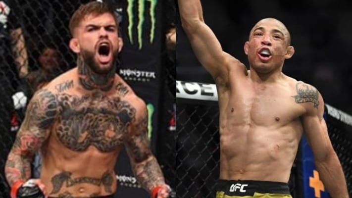 Cody Garbrandt Targeting April Fight With Jose Aldo, Believes He’s The Superior Fighter