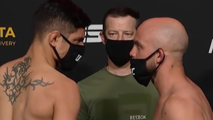 Gabriel Benitez Knees Justin Jaynes For TKO Win – UFC Vegas 16 Results