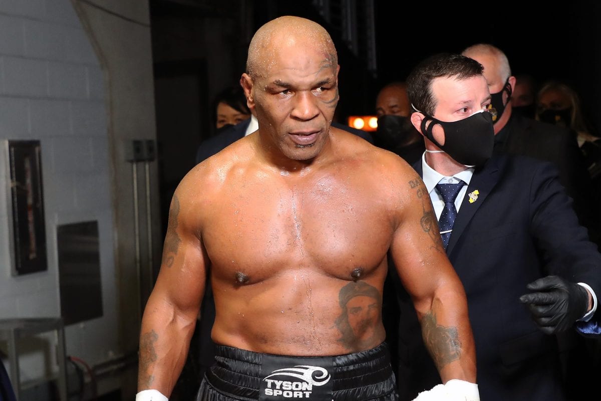 Mike Tyson Attacked By Fan After Roy Jones Jr. Fight 1 Tyson
