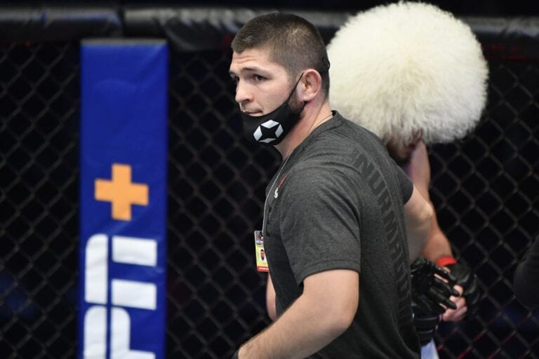 Khabib Nurmagomedov Reacts To Conor McGregor’s UFC 257 Loss