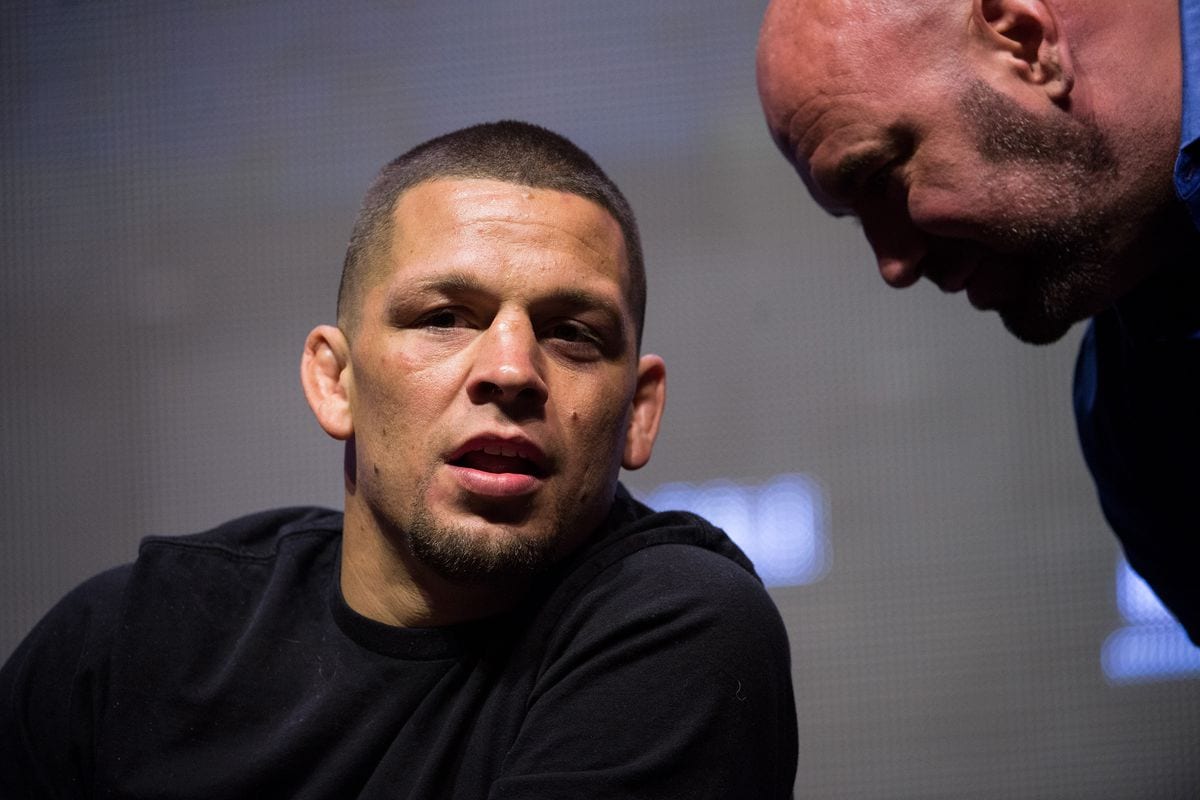 Dana White: We're Working On A Lightweight Fight For Nate Diaz 1 Diaz