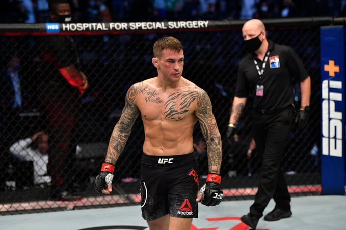 Dustin Poirier Stops Conor McGregor With Second Round Barrage – UFC 257 Highlights