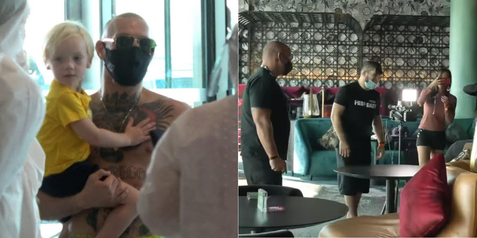 Conor McGregor, Khabib Nurmagomedov Avoid Each Other By Mere Seconds At Fight Island Hotel 1 McGregor