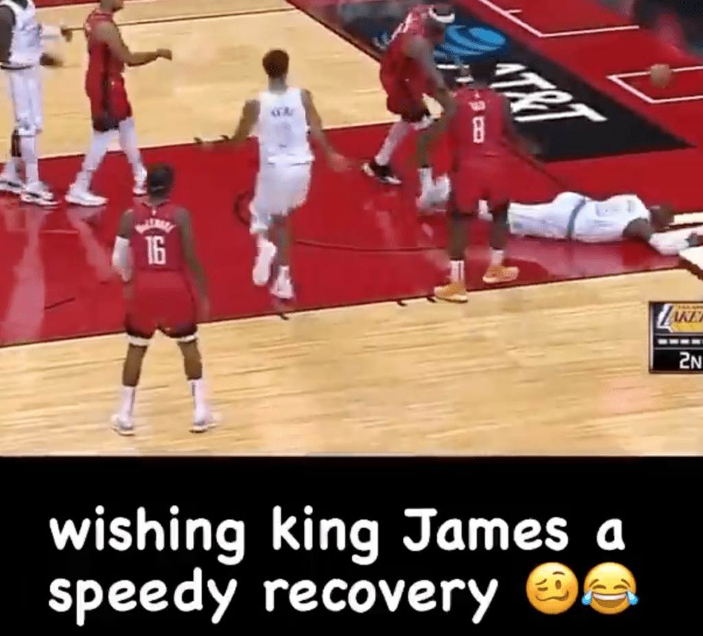 Jon Jones Reacts To LeBron James Receiving Elbow From DeMarcus Cousins 2 Screen Shot 2021 01 13 at 4.41.50 PM