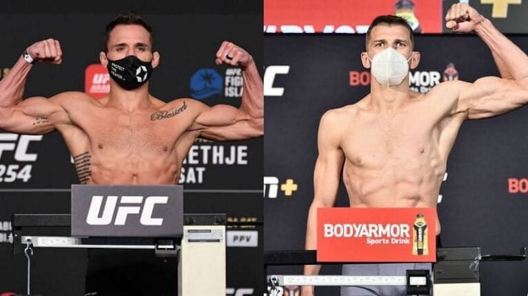 Dan Hooker vs Michael Chandler Official For UFC 257