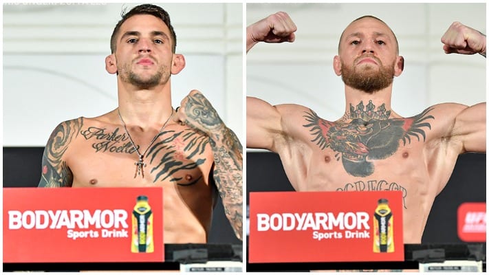 UFC 257 Weigh-In Results: McGregor & Poirier On Weight
