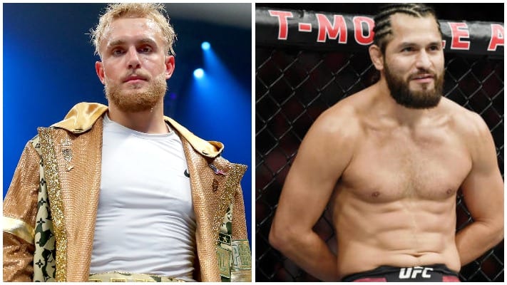 Jake Paul & Jorge Masvidal Trade Shots On Social Media.