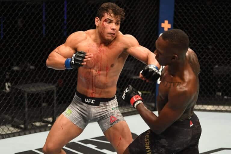 Paulo Costa Claims He Fought Israel Adesanya With A Hangover After Drinking A Bottle Of Wine