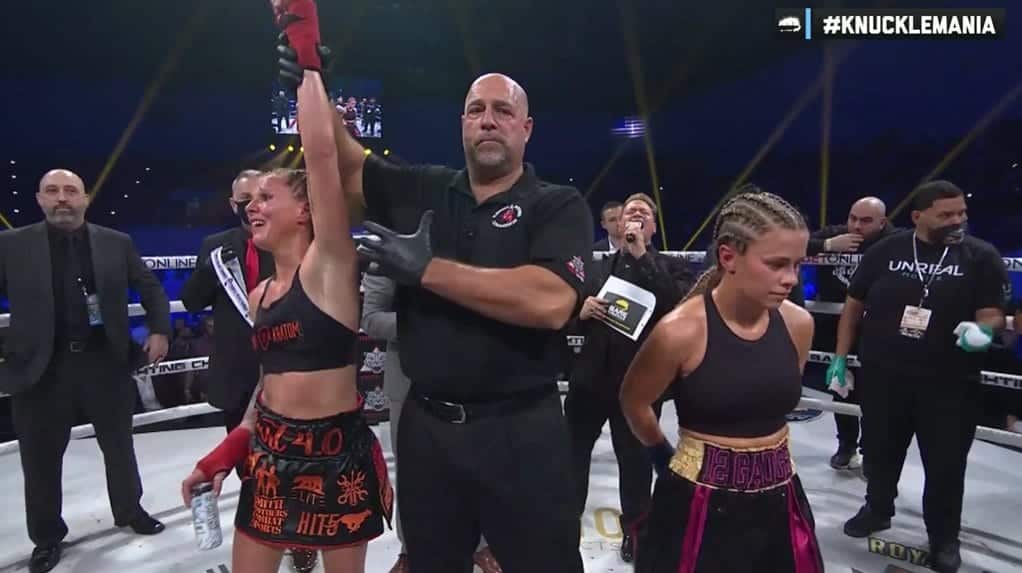 Paige VanZant Suffers Defeat To Britain Hart In BKFC Debut 1 VanZant