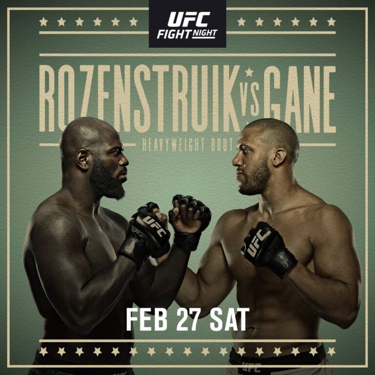 UFC Vegas 20 Results: Rozenstruik vs. Gane