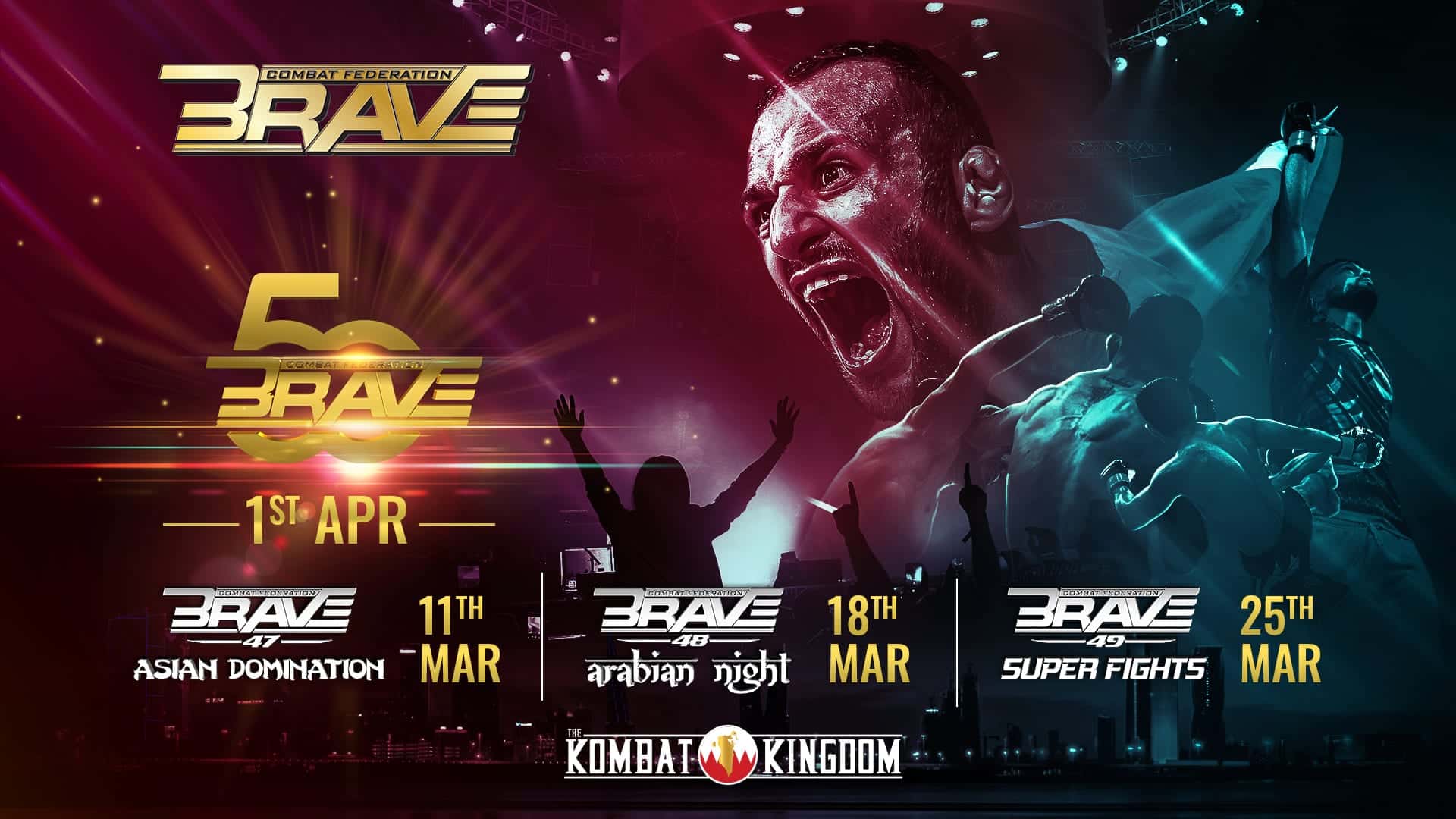 BRAVE CF 48 Full Lineup Announced 1 Events Announcement 2 1