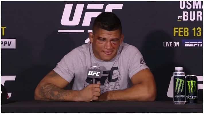 Gilbert Burns Reacts To UFC 258 Defeat: ‘I Got Overexcited’