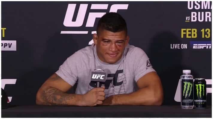 Gilbert Burns Reacts To UFC 258 Defeat: ‘I Got Overexcited’ 1 Gilbert Burns