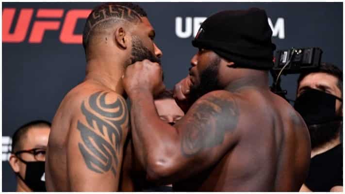 Derrick Lewis Sleeps Curtis Blaydes - UFC Vegas 19 Results 1 Derrick Lewis