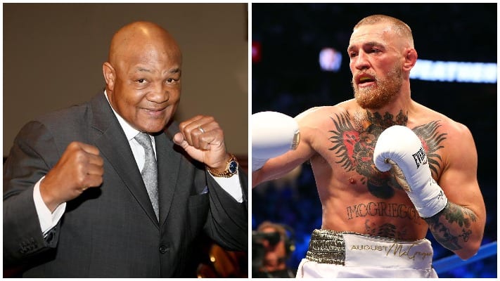 George Foreman: McGregor Should Focus On Boxing, He Can Beat Pacquiao