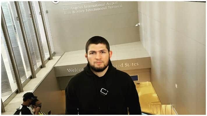 Khabib Nurmagomedov Returns To The United States, Reflects on Year Away 1 Khabib Nurmagomedov