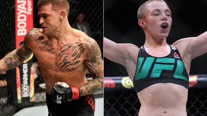 Dustin Poirier & Rose Namajunas Featured In Super Bowl LV Commercial 1 Dustin Poirier