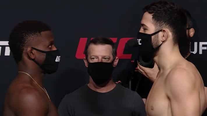 Phil Hawes Survives Late Onslaught From Nassourdine Imavov - UFC Vegas 19 Results 1 Imavov Hawes