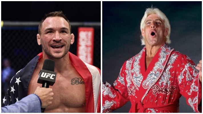 Michael Chandler To Be Walked Out By Ric Flair Ahead Of Next UFC Fight