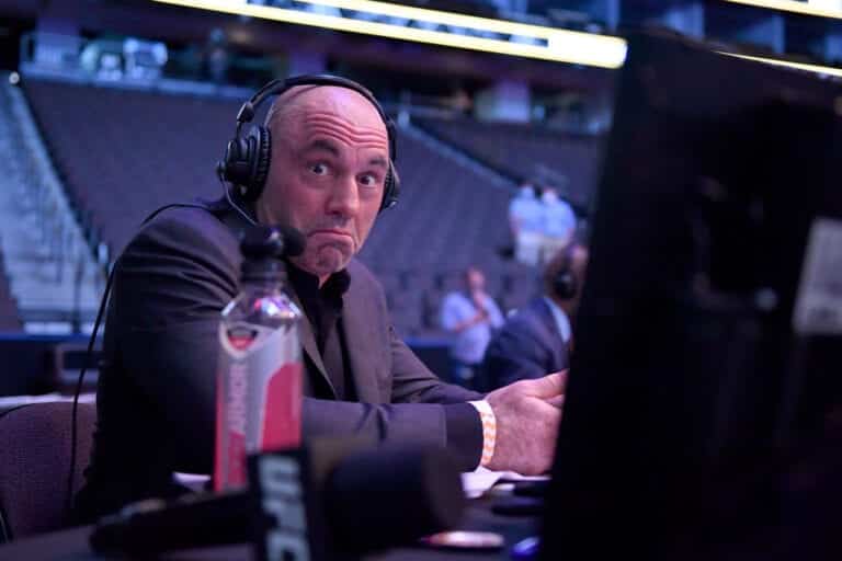 Joe Rogan Features In UFC 259 Commentary Booth As Broadcast Team Set