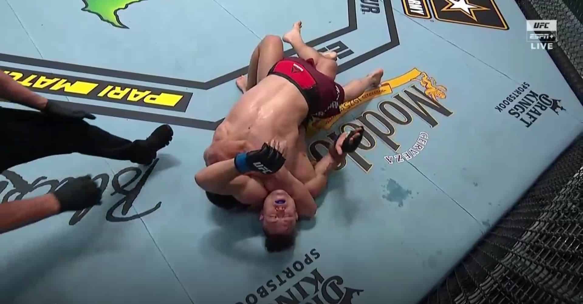 Islam Makhachev Grabs Arm-Triangle Win Over Drew Dober - UFC 259 Highlights 1 Islam Makhachev