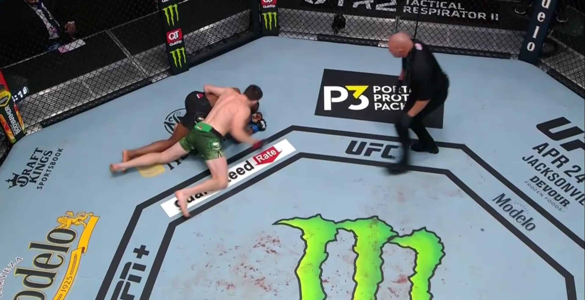 Jamie Mullarkey Scores Early KO Win Over Khama Worthy - UFC 260 Highlights 1 Jamie Mullarkey