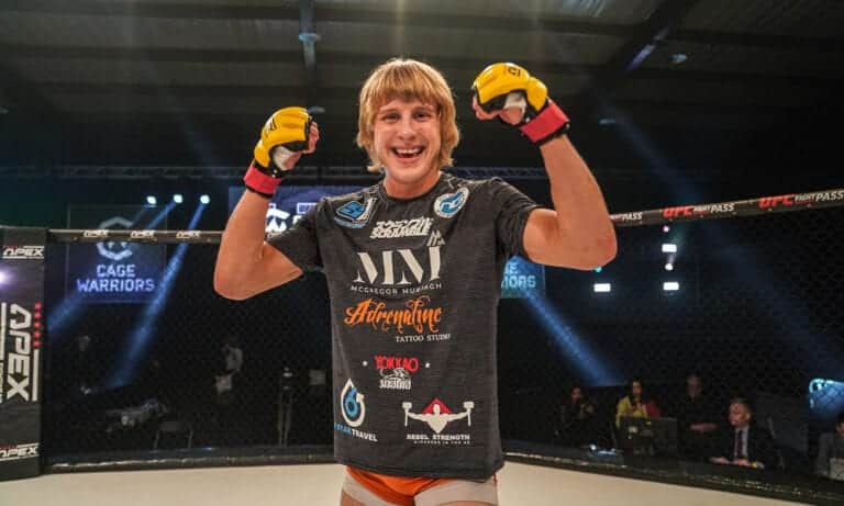 Report – Ex-Cage Warriors Champion Paddy Pimblett Inks Deal With The UFC