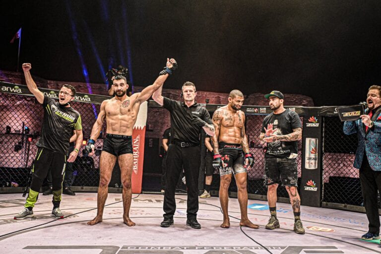 BRAVE CF 49: Benoit St. Denis Books Title Fight After Submission Win Over Luan Santiago