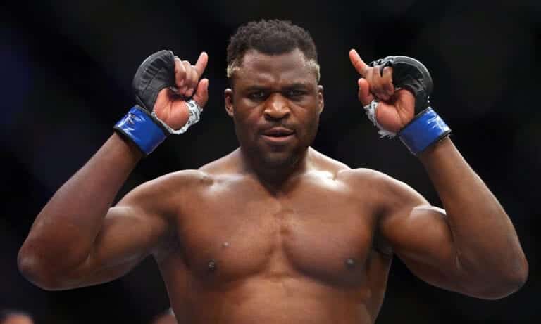 Coach: Francis Ngannou Wrestling In Every Practice Session, ‘Blowing Through Guys On Takedowns’