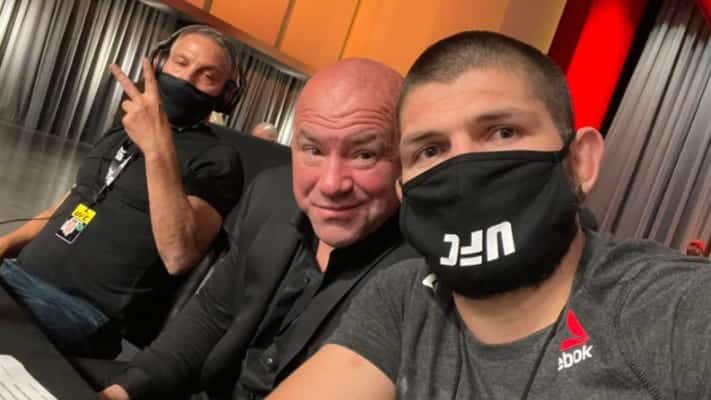 Dana White Reveals He Talked To Khabib Nurmagomedov About Returning Again At UFC 259