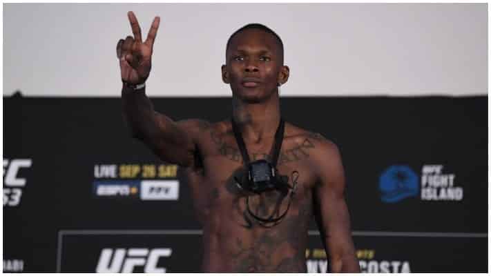 Israel Adesanya Says ‘Don’t Be Surprised’ If He’s Well Under 205lbs 1 Israel Adesanya