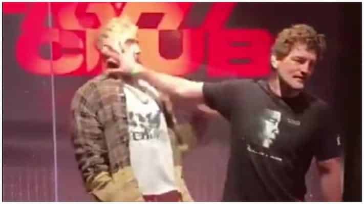 VIDEO | Jake Paul & Ben Askren Get Physical During Face-Off