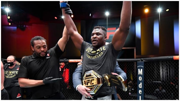 Francis Ngannou Wants First Defence To Be Against Jon Jones