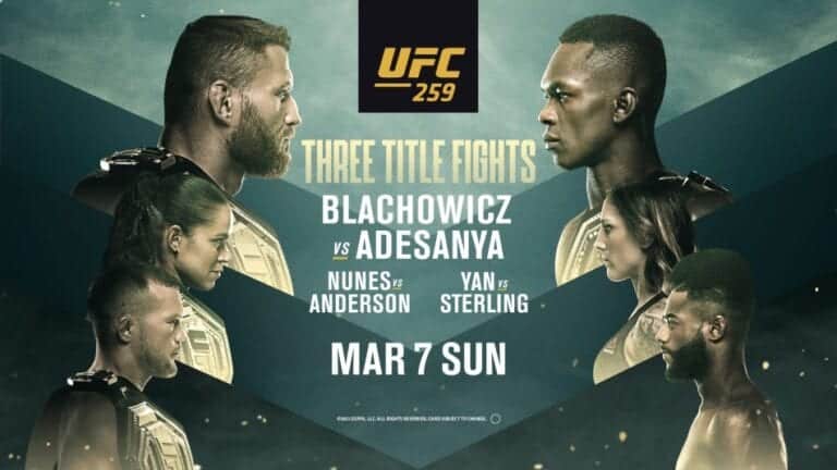 UFC 259 Results: Blachowicz vs. Adesanya