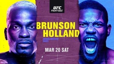 UFC Vegas 22 Results: Brunson vs. Holland