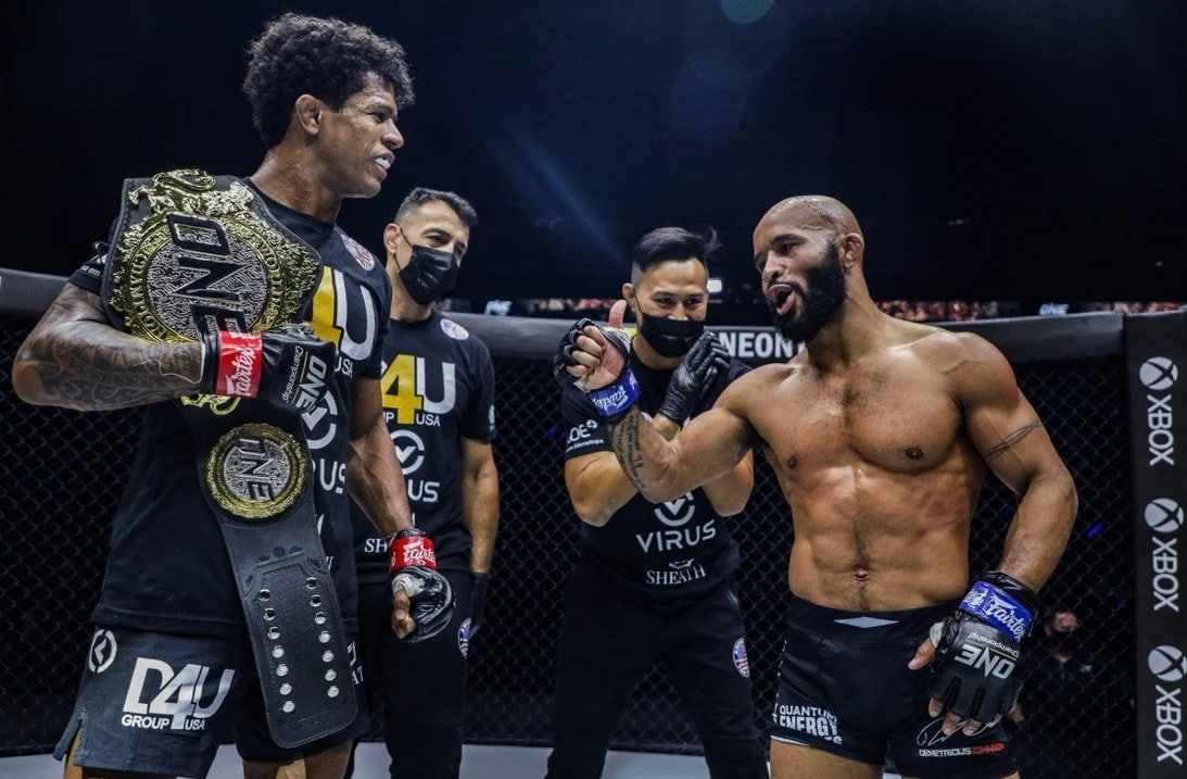 Demetrious Johnson Echoes Support For Grounded Knee Strikes Following KO Loss To Adriano Moraes 1 Johnson