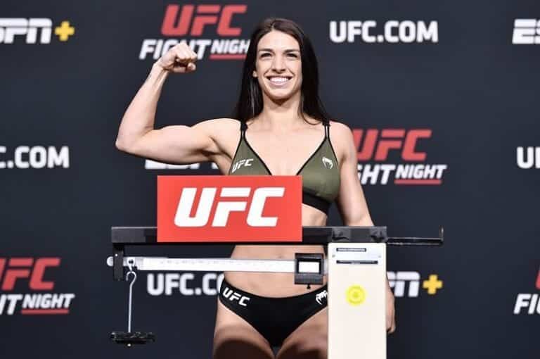 EXCLUSIVE | Mackenzie Dern Picks Zhang Weili To Defeat Rose Namajunas At UFC 261