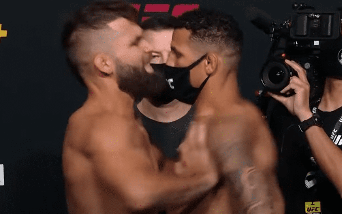 Drakkar Klose Suffered Cervical Sprain, Concussion From Jeremy Stephens Weigh-In Push 1 Stephens Klose