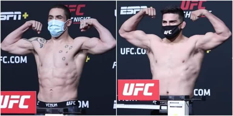 UFC Vegas 24 Weigh-In Results