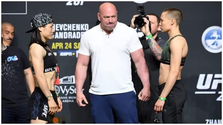 Rose Namajunas Quickly Stops Zhang Weili – UFC 261 Results