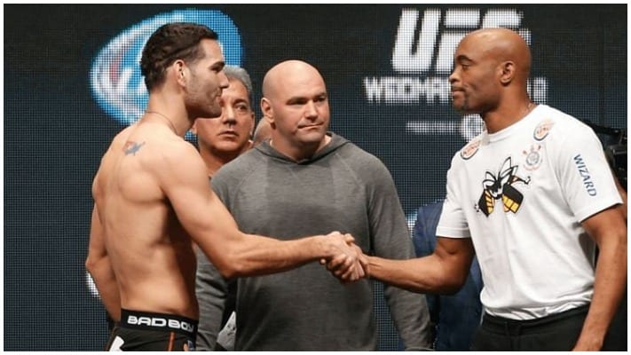 Anderson Silva Offers Chris Weidman Some Advice Following Leg Break