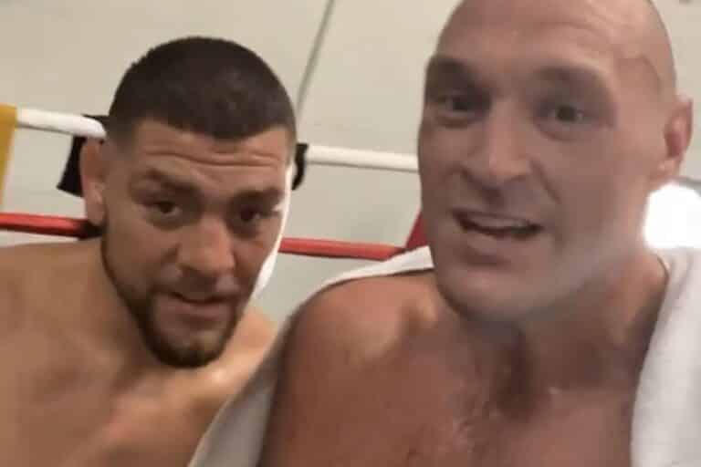 Nick Diaz Posts Training Footage With Tyson Fury Ahead Of Mooted UFC Return