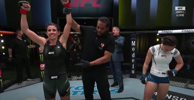 Marina Rodriguez Takes Decision Win Over Michelle Waterson After Early Striking Clinic – UFC Vegas 26 Highlights