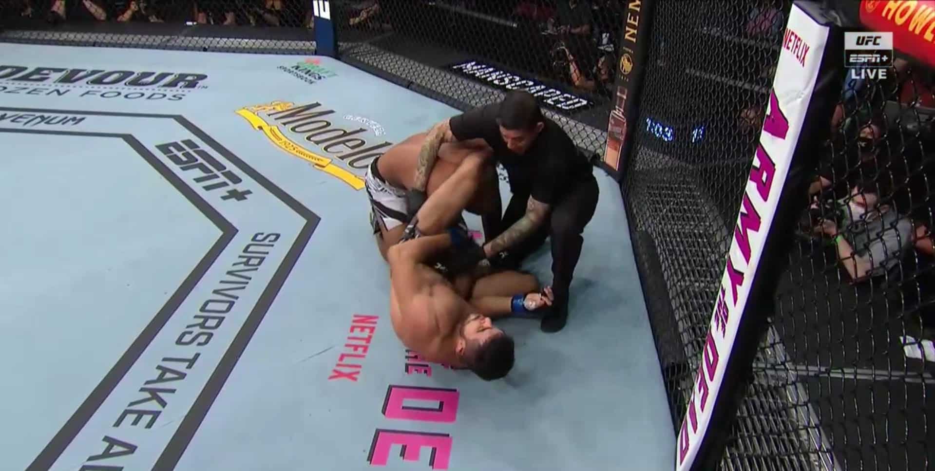 Andre Muniz Breaks Jacare Souza's Arm With First Round Submission - UFC 262 Highlights 1 Muniz
